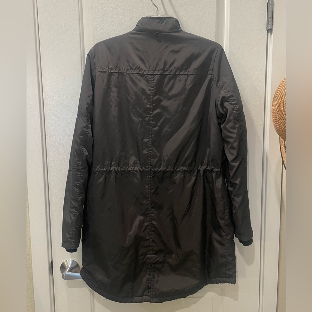 Mossimo Supply Co. Black Zip Up/Button Up Jacket - Picture 2 of 3